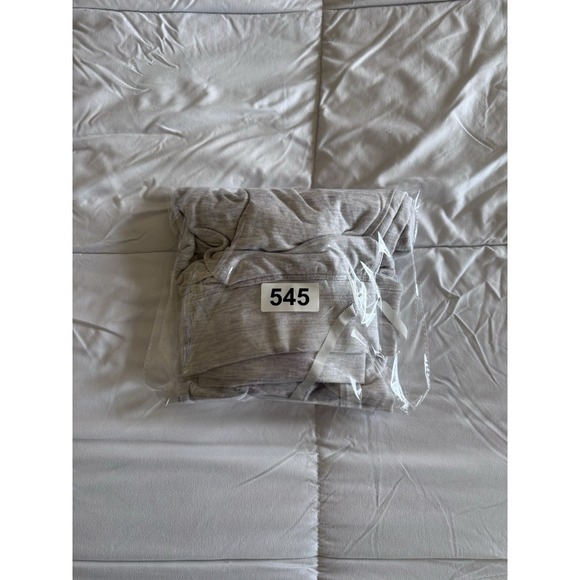 Lululemon Warm Down Jogger Size 4 Soft Touch Heathered Core Ultra Light Grey EUC - Picture 12 of 12